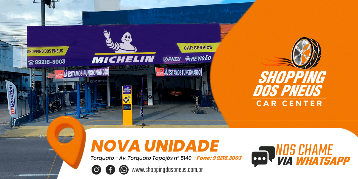 Shopping dos Pneus - Banner 2