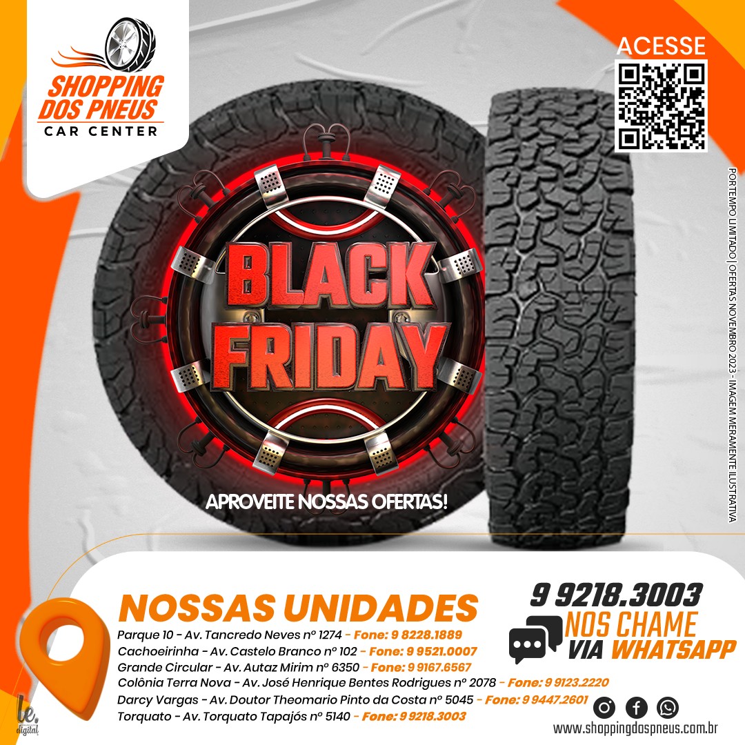 SHOPPPING DOS PNEUS - BLACK FRIDAY